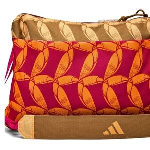 ADIDAS RIO XFARM Bag Purse Handbag PINK ORANGE SACCOSH NEW NWT